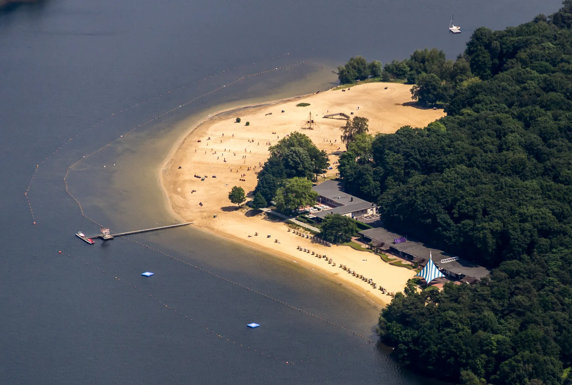 Seestern am Halterner Stausee
